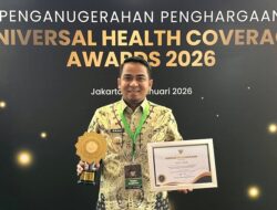 Kota Solok Terima Penghargaan UHC Awards 2026 Kategori Madya