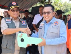 BNPB Resmikan Hunian Sementara di Kabupaten Tanah Datar