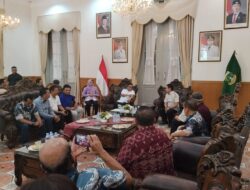 Gubernur Banten Andra Soni,  Terima Kunjungan Silaturahmi Rombongan HPN  PWI Sumbar
