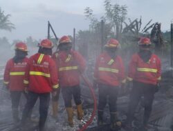 Rumah Warga di Lubuk Kilangan Terbakar, Satu Orang Alami Luka Bakar