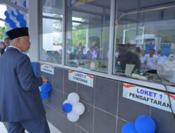 Samsat Drive Thru Langsek Manih Diresmikan, Warga Sijunjung Makin Mudah Bayar Pajak 