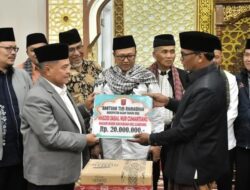 Bupati Agam Pimpin TSR. di Masjid Jabal Nur Cumantiang Bukik Batabuah