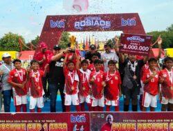 Festival Sepakbola Andre Rosiade Cup 1 Resmi Ditutup, 183 Tim Usia Dini Ramaikan Stadion H Agus Salim