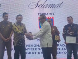 Dinas PUPR Payakumbuh Raih Penghargaan Terbaik I Penilaian Kinerja dan Pembinaan OPD