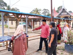 Elzadaswarman Tinjau Lokasi Pasar Pabukoan di Kelurahan Tiakar