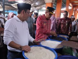 Pasangan Kepala Daerah Lakukan Sidak ke Pasar Tradisional Ibuah