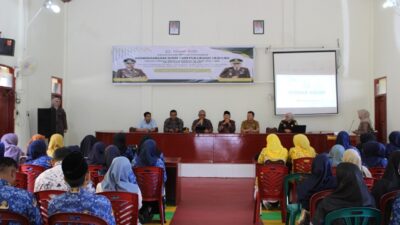 Kejari Pasaman Beri Kepsek Penerangan dan Penyuluhan Hukum 