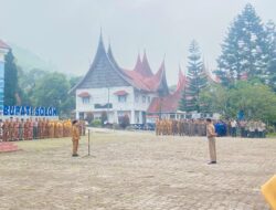 Pimpin Apel Pagi, Wabup Solok Sampaikan Belasungkawa atas Wafatnya H. Gusmal Dt. Rajo Lelo