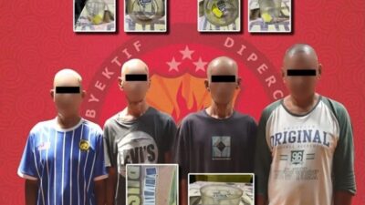 Polres Payakumbuh Tangkap 4 Pelaku Judi Jenis Song