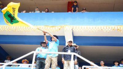 Pacu Kuda Kembali Digelar di Gelanggang Dang Tuanku Tanah Datar