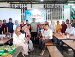 Bank Nagari Syariah dan Jamkrindo Syariah Menggelar Ngopi Pagi Bersama Pelaku Jasa Konstruksi