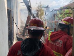 Satu Unit Rumah di Kalumbuak Ludes Terbakar, Kerugian Ditaksir Rp500 Juta