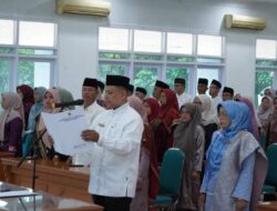 Sebanyak 133 Kepala Sekolah di Tanah Datar Dilantik
