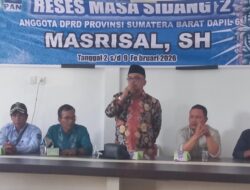 Anggota DPRD Sumbar Masrisal Jemput Aspirasi ke Nagari Kolok Sawahlunto