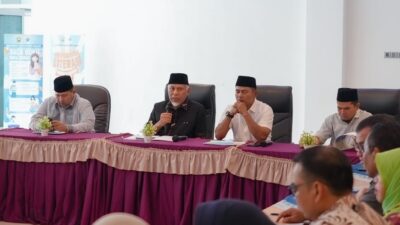 Bupati Solok Bahas Penguatan Pertanian dan Pariwisata Koto Baru dalam Rakor Bersama Gubernur Sumbar