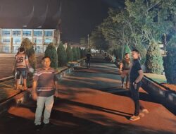 Pol PP Amankan Puluhan Muda Mudi dari Halaman Kantor Bupati Pasbar