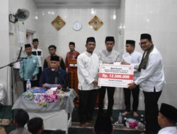 Pembangunan MDA Masjid Taubah Dapat Suntikan Dana Segar dari PT Semen Padang