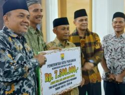 Safari Ramadan di Cubadak Air Selatan, Pemko Pariaman Salurkan Bantuan Rp7,5 Juta untuk Masjid