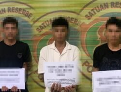 Satresnarkoba Polres Pessel Ringkus Tiga Pengedar Narkotika Jenis Sabu