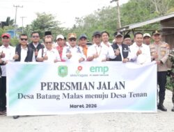 Jalan Batang Malas-Tenan Diresmikan, Pemkab Meranti dan PT ITA Berkolaborasi Bangun Meranti