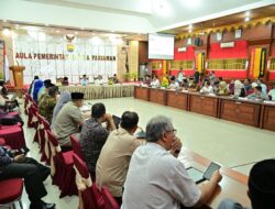Rakor di Kota Pariaman, Gubernur Mahyeldi Dorong Pertumbuhan Ekonomi Melalui Sinergitas Daerah