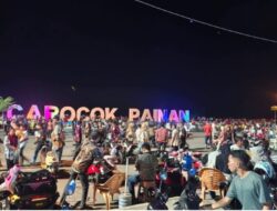 Kunjungan Destinasi Wisata Carocok Painan Sumbar Membeludak saat Lebaran 2026