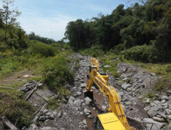 Pembangunan Sabo Dam Nagari Sungai Jambu Dimulai, Menteri PU Lakukan Groundbreaking