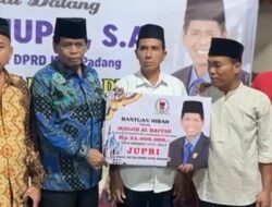Safari Ramadhan Wakil Ketua DPRD Padang Jupri di Masjid Al Kaffah: “Orang Tua dan Niniak Mamak Harus Siaga”