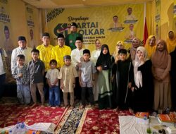 DPD II Partai Golkar Dharmasraya Berbagi Asih dengan Anak Yatim