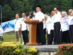 Pemko Bukittinggi Gelar Apel Gabungan dan Halal bi Halal Usai Libur Idul Fitri 