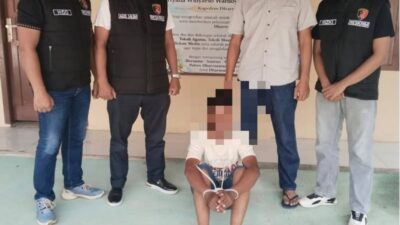 Polsek Sungai Rumbai Tangkap Pelaku Pencurian Handphone