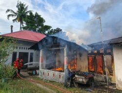 Tiga Rumah di Tabiang Banda Gadang Terbakar, Kerugian Capai Rp500 Juta