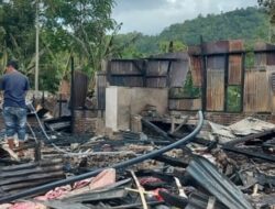 Empat Rumah di Sungai Landia Agam Ludes Terbakar, Kerugian Capai Rp750 Juta