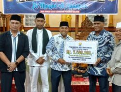 TSR Kota Pariaman Dipimpin Sekdako Kunjungi Masjid Al Hidayah Sungai Kasai