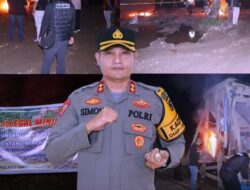Polres Sawahlunto Musnahkan Peralatan Tambang Emas Ilegal di Sungai Ombilin