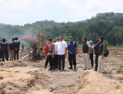 Polres Sawahlunto dan Tim Gabungan Razia Tambang Ilegal, Alat Penyaring Emas Dimusnahkan
