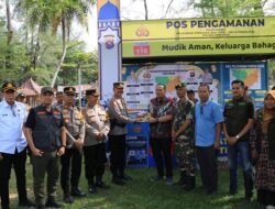 Walikota Pariaman Tinjau Pos Pengamanan dan Pelayanan Lebaran