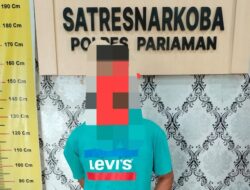 Polres Pariaman Amankan Pemilik Sabu di Kampuang Pondok