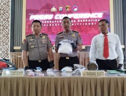 Polresta Bukittinggi Bongkar Jaringan Narkoba Lintas Provinsi: Sabu dan Ineks bernilai Miliaran Rupiah berhasil disita