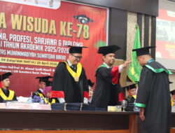 UM Sumatera Barat Sukses Gelar Wisuda ke-78