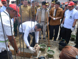 Groundbreaking Huntap di Kuranji; BNPB Juga Percayakan Sepablock di Sumut dan Aceh