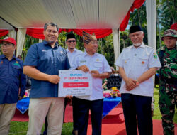 Perkuat Pembangunan Nagari, PT Semen Padang Salurkan 250 Zak Semen untuk TMMD ke-128 di Padang Pariaman