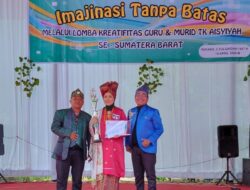 Bella Moya, guru TK Aisyiyah Simp.IV Lubuk Basung Kabupaten Agam Raih juara 1 Lomba Baju Basiba Guru IGABA Tingkat Sumbar