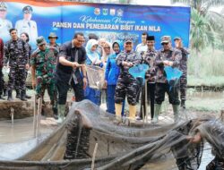Kodaeral II Padang Adakan Bakti Sosial dan Panen Ikan