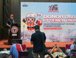 Rayakan HUT ke-116, PT Semen Padang Sukses Kumpulkan 369 Kantong Darah untuk Kemanusiaan