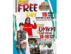 Pemkab Dharmasraya Gelar Car Free Day dan Pasar Kuliner