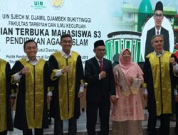 Safrudin Raih Gelar Doktor dengan Yudisium Sangat Memuaskan