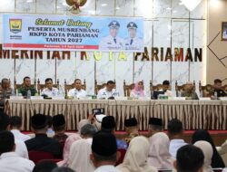Walikota Pariaman Buka Musrenbang RKPD 2027