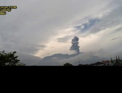 Marapi Kembali Erupsi, Warga Sekitar Aliran Sungai Diminta Waspadai Potensi Lahar Dingin