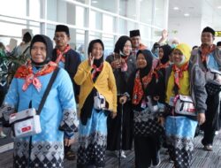 JCH Embarkasi Padang Asal Bengkulu Diterbangkan ke Madinah
